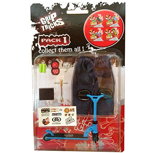 Grip&Tricks Grip & Tricks - Finger SCOOTER - Skate - Pack1 - Dimensions: 22 X 13,5 X 2 cm code EAN 3419750000609 
