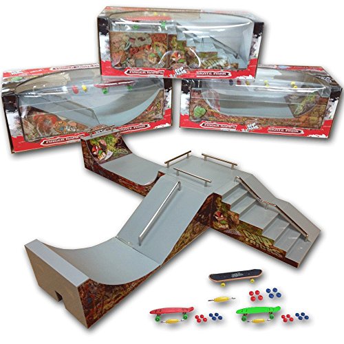 GIFT KIDS-3 sets of Ramps FINGERSKATE PARK - HA...