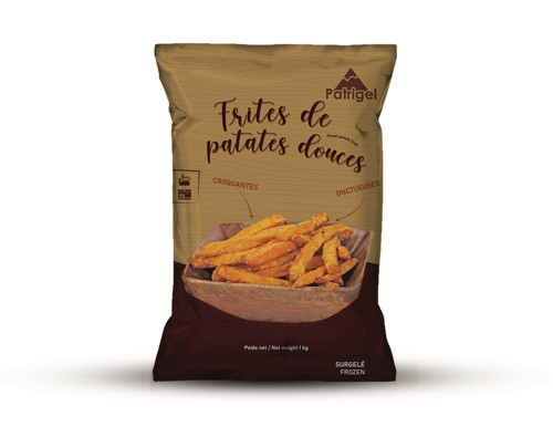 PATRIGEL FRITES DE PATATES DOUCES SURGELÉES code EAN 3421111202478 