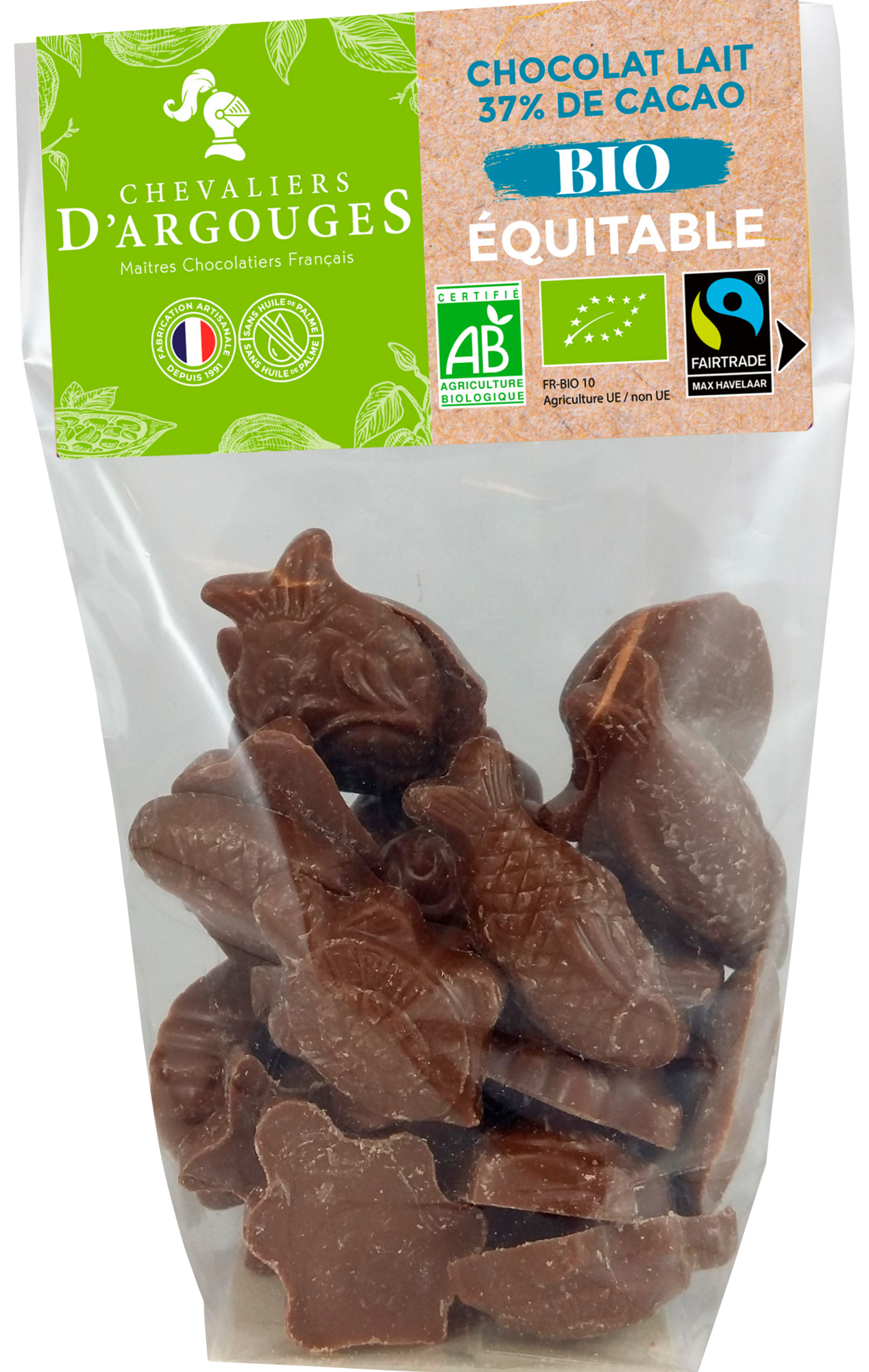 ASSORTIMENT DE FRITURES AU CHOCOLAT AU LAIT BIO