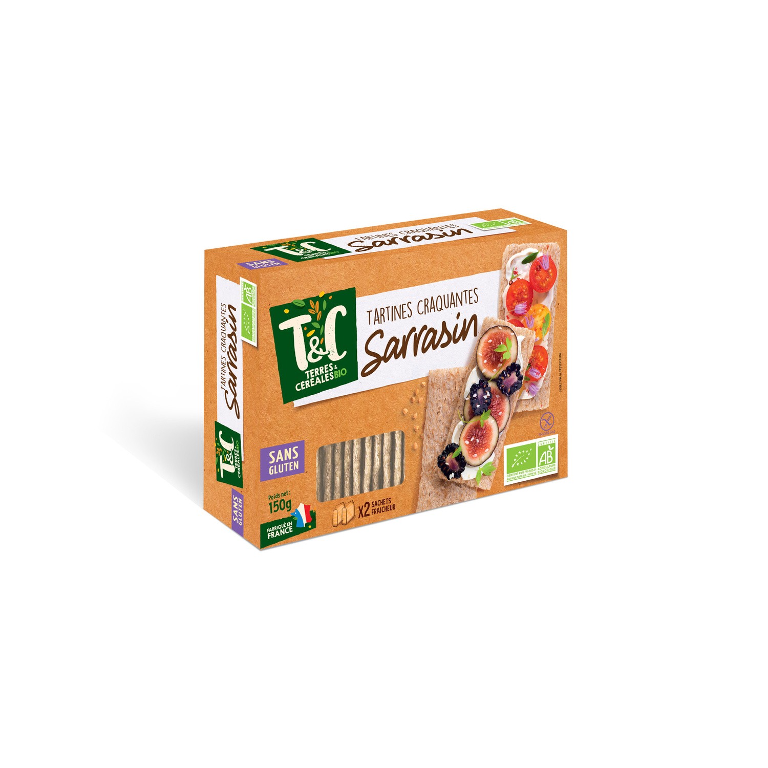 Tartines sarrasin TERRES ET CEREALES BIO