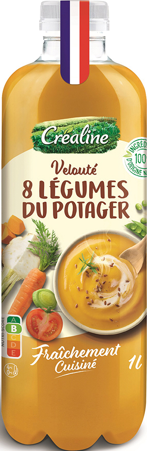 CRéALINE VELOUTÉ 8 LÉGUMES du potager code EAN 3422440003316 
