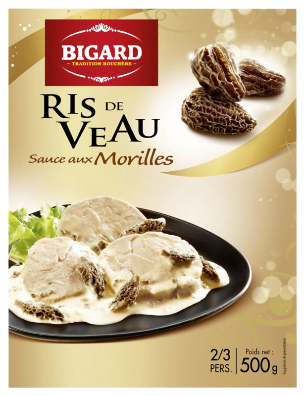 Ris de veau RIS DE VEAU CONGELÉ Ris de veau code EAN 3422540004428 