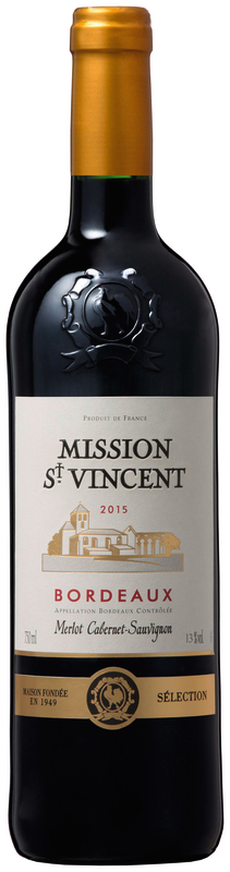 AOP BORDEAUX ROUGE 2015 Mission Saint Vincent