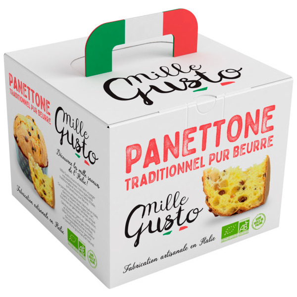  Panettone Traditionnel Pur Beurre Bio Alpes Biscuits code EAN 3423720111073 