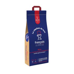 Sac de charbon de bois et briquettes Soler 8kg 3425340000744 