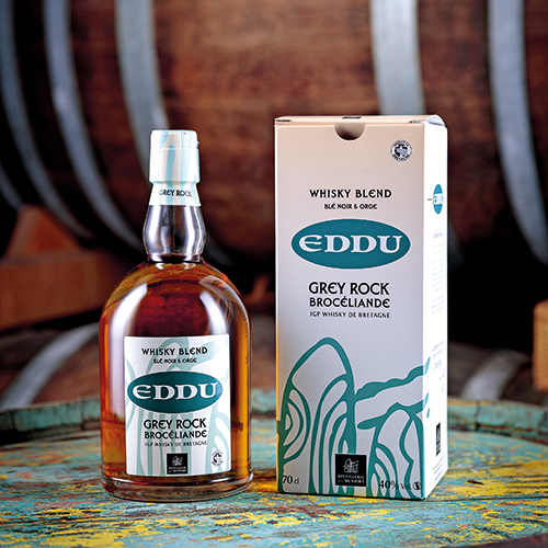EDDU GREY ROCK BROCÉLIANDE IGP WHISKY DE BRETAGNE code EAN 3426390801053 