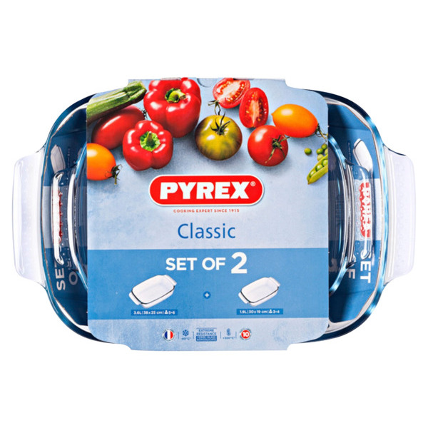 LOT DE 2 PLATS A FOUR 
