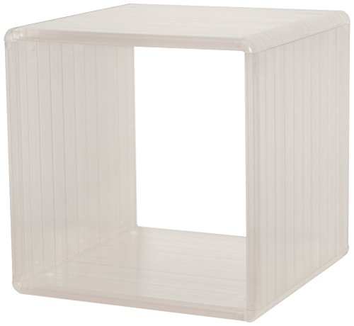 More Design ICECUBE-CL Cube de Rangement Plasti...