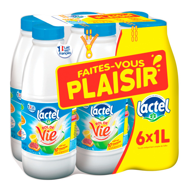 BOL DE VIE LAIT DEMI ÉCRÉMÉ 
