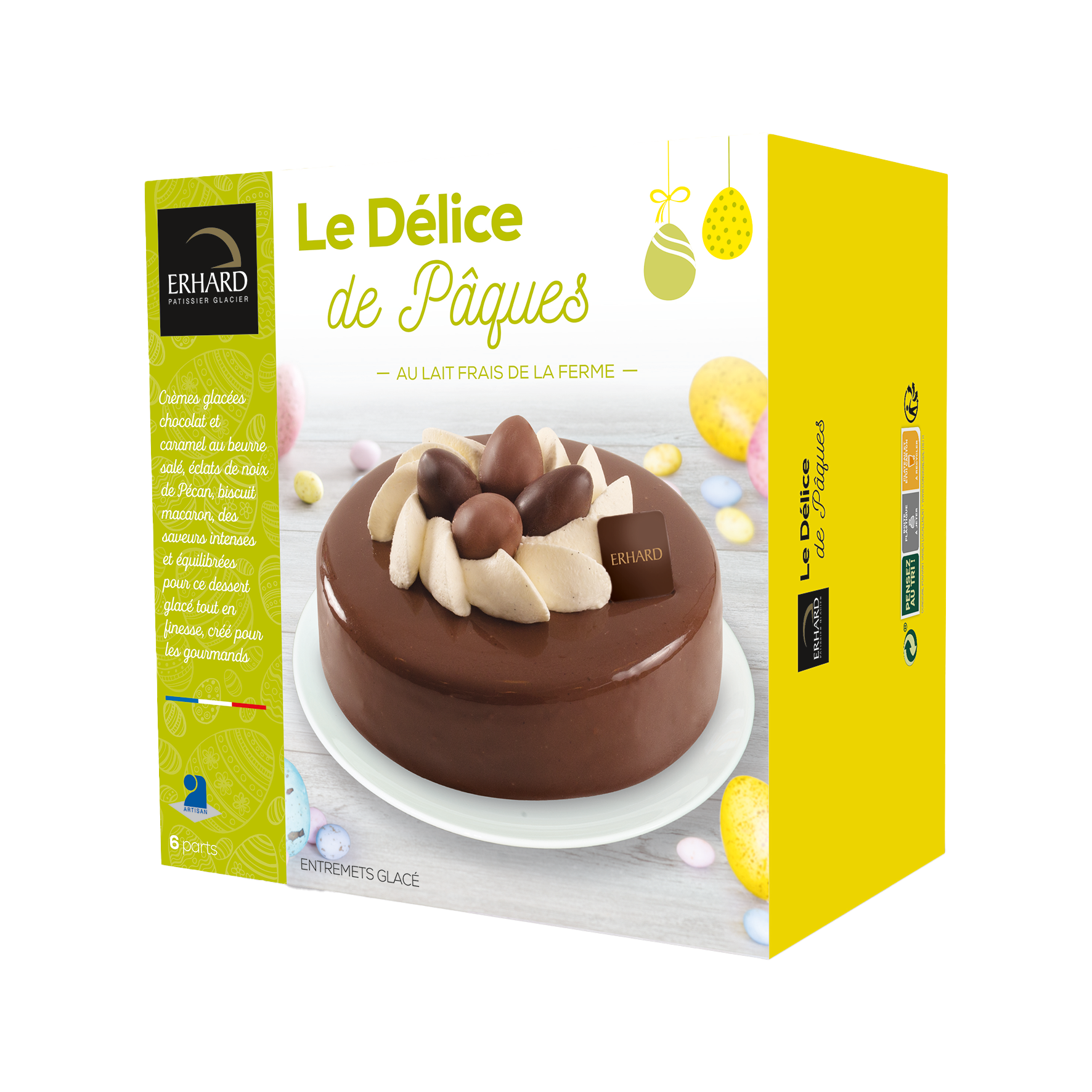 LE DÉLICE DE PÂQUES GLACÉ