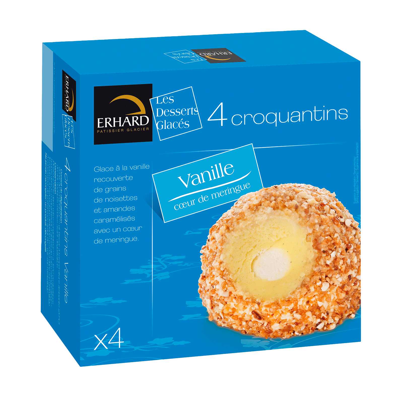 CROQUANTINS VANILLE GLACÉS