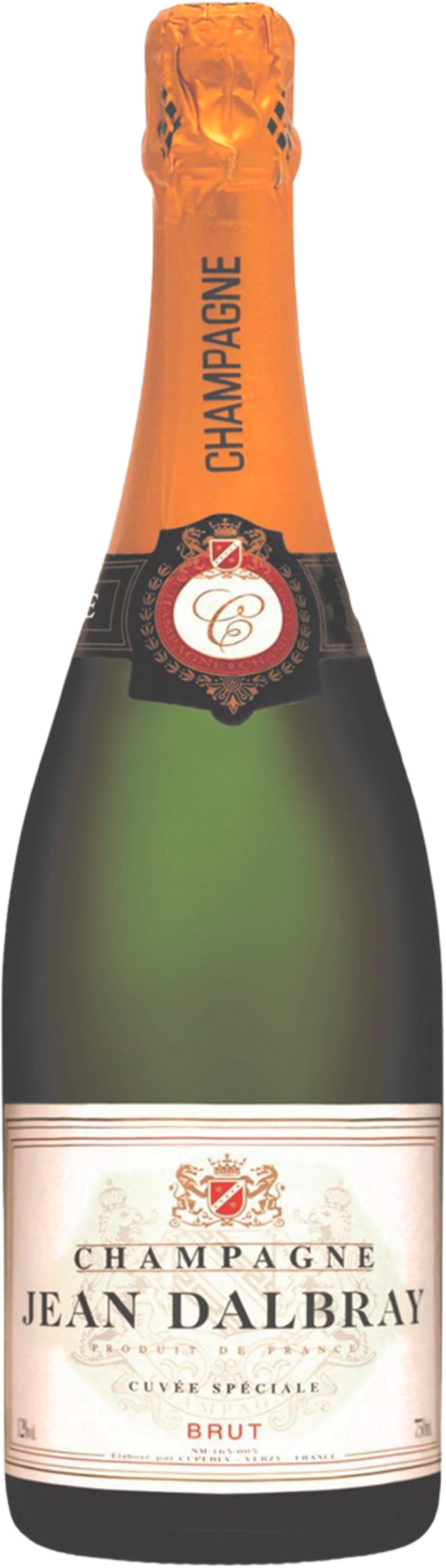 AOP CHAMPAGNE BRUT - JEAN D'ALBRAY 3432708010758 