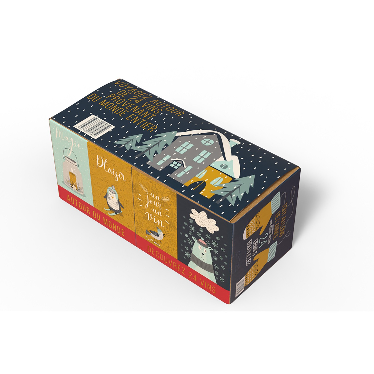 Calendrier de l'Avent Vins 