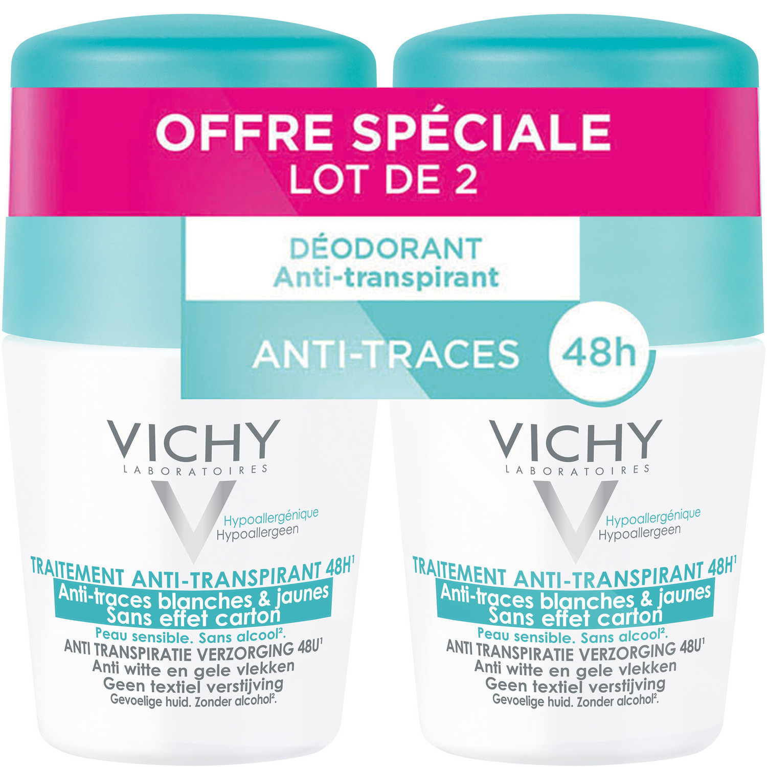 Déodorant anti-traces VICHY LABORATOIRES