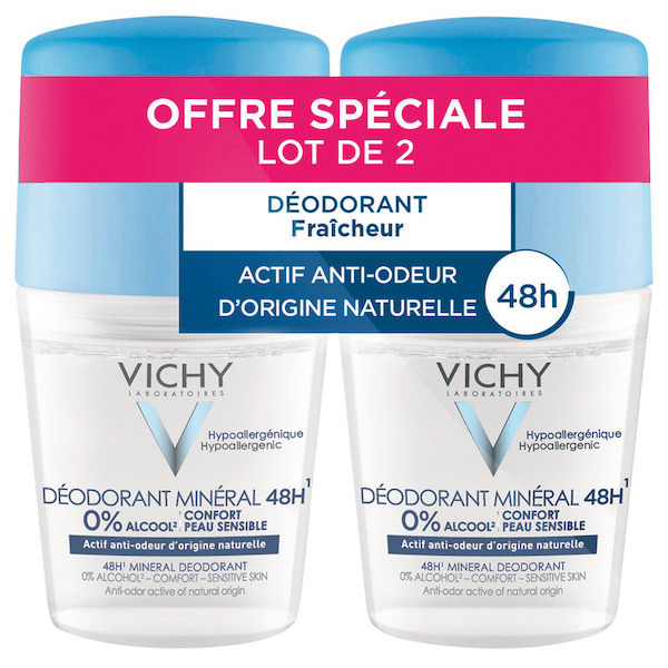 Lot de 2 déodorants