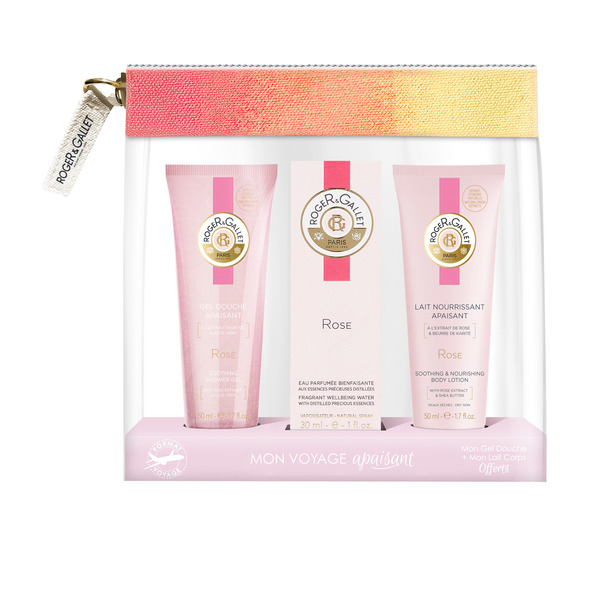 Trousse 
"Mon voyage apaisant" 
Rose 3433425333953 ROGER & GALLET