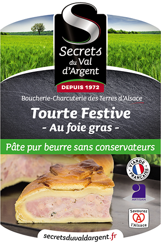 SECRETS DU VAL D'ARGENT TOURTE FESTIVE code EAN 3433700008859 