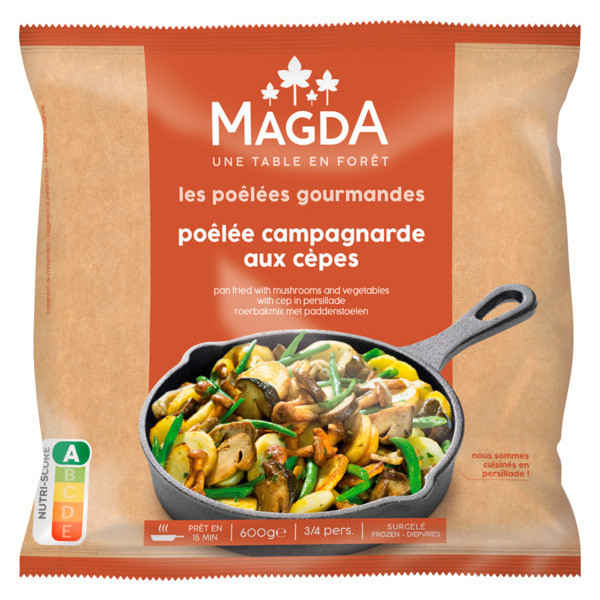 POÊLÉE CAMPAGNARDE AUX CÈPES SURGELÉE 
