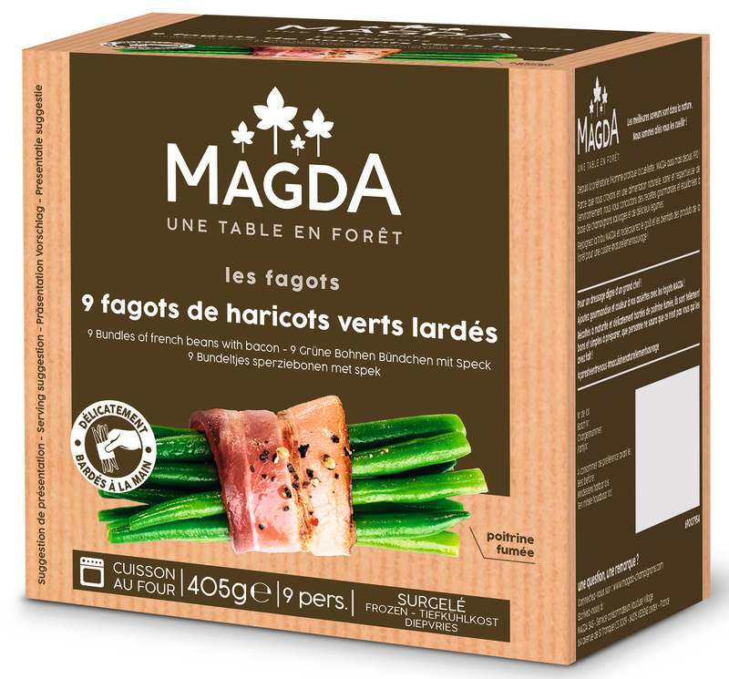 FAGOTS HARICOTS VERTS LARDES MAGDA