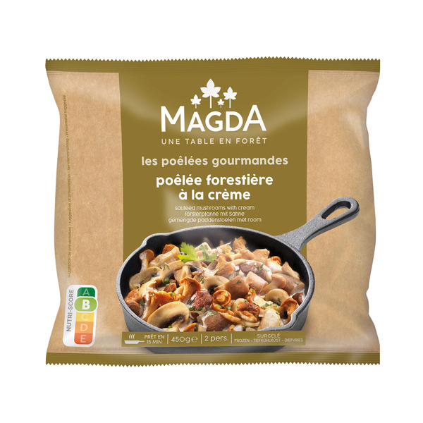 Poêlée forestière à la crème surgelée