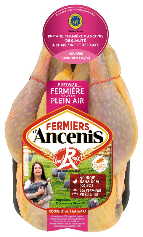 PINTADE FERMIÈRE LABEL ROUGE Ancenis