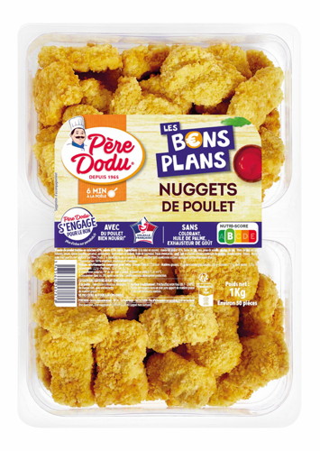 PÈRE DODU NUGGETS DE POULET code EAN 3435660367878 