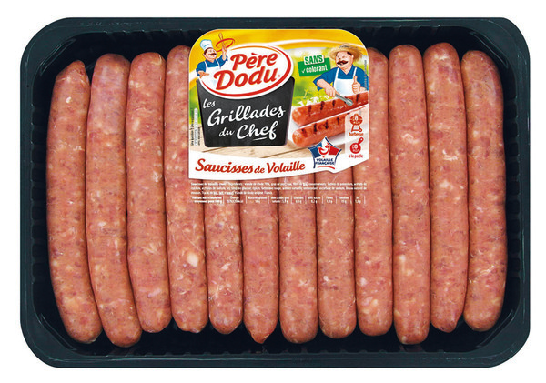 SAUCISSES DE VOLAILLE PÈRE DODU
