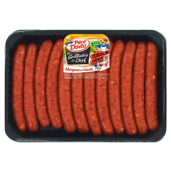 Saucisses de volaille 