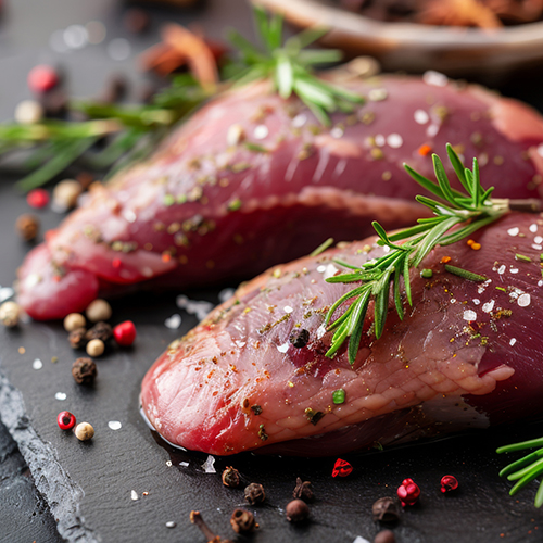 PETITS PAVÉS DE CANARD X2