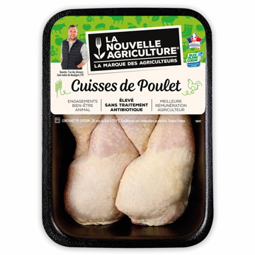 CUISSES DE POULET DÉJOINTÉES BLEU BLANC CŒUR