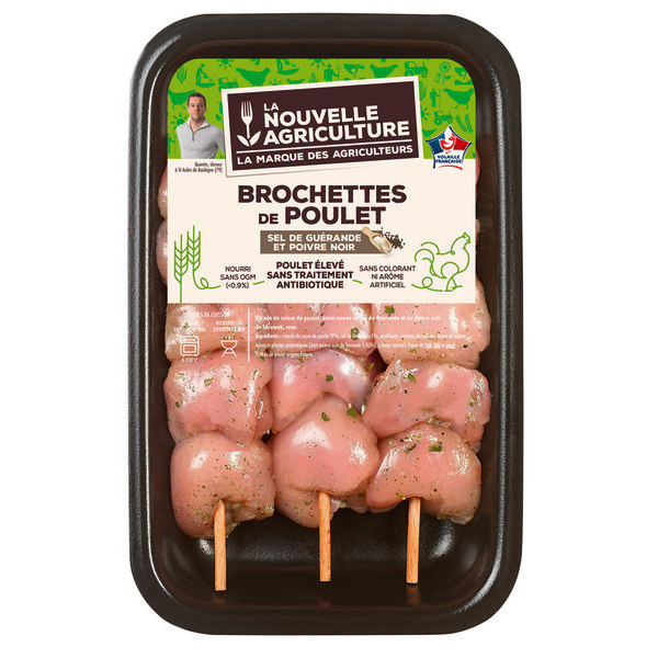 Brochettes de poulet