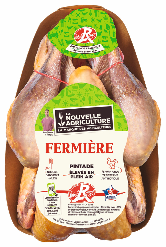 La Nouvelle Agriculture PINTADE FERMIÈRE La Nouvelle Agriculture code EAN 3435660770753 