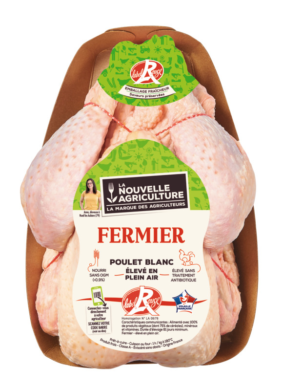 la nouvelle agriculture POULET FERMIER la nouvelle agriculture code EAN 3435660770760 