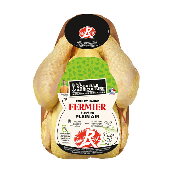 Poulet fermier Label Rouge