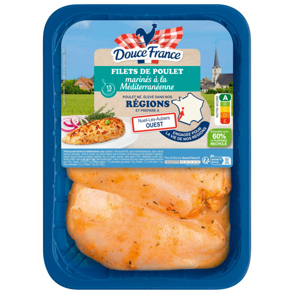 FILETS DE POULET MARINÉS À LA MÉDITERRANÉENNE
