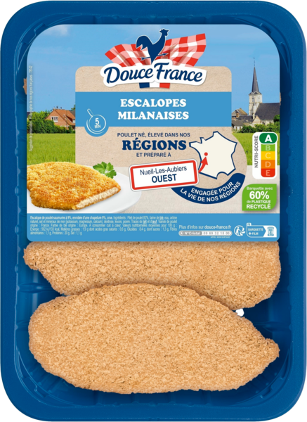  Escalopes De Poulet À La Milanaise Douce France code EAN 3435660786389 