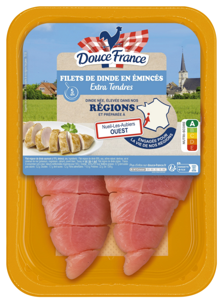 Filets de Dinde en émincés extra tendre