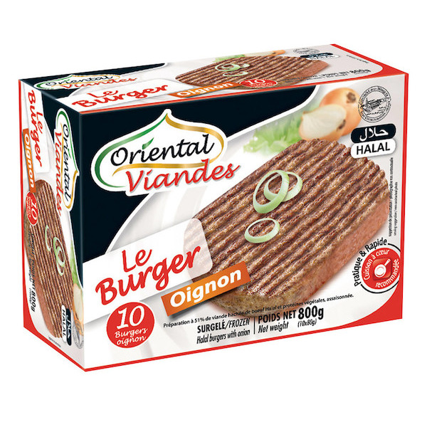 Le Burger Halal surgelé