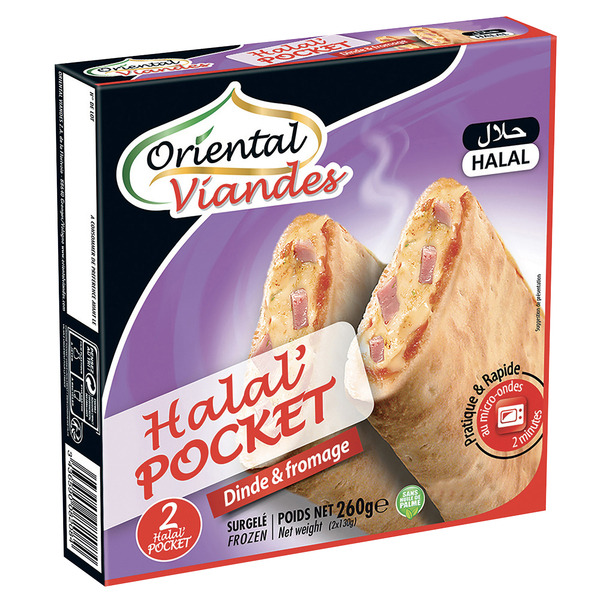 Halal' Pocket surgelés