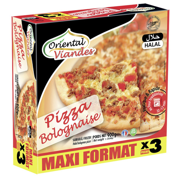 Pizza bolognaise Halal