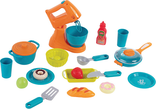  SET DE CUISINE POUR ENFANT AVEC ROBOT ET ACCESSOIRES code EAN 3437012411543 