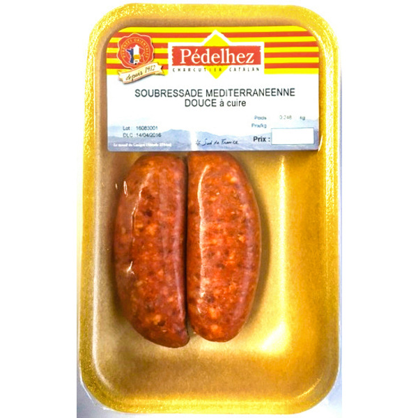 PÉDELHEZ SOUBRESSADE DOUCE
PÉDELHEZ code EAN 3437770011528 