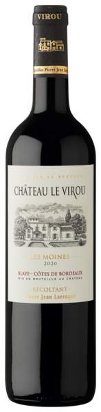 CHÂTEAU LE VIROU LES MOINES HVE3 AOP BLAYE CÔTES DE BORDEAUX ROUGE
CHÂTEAU LE VIROU LES MOINES HVE3 code EAN 3438910868538 