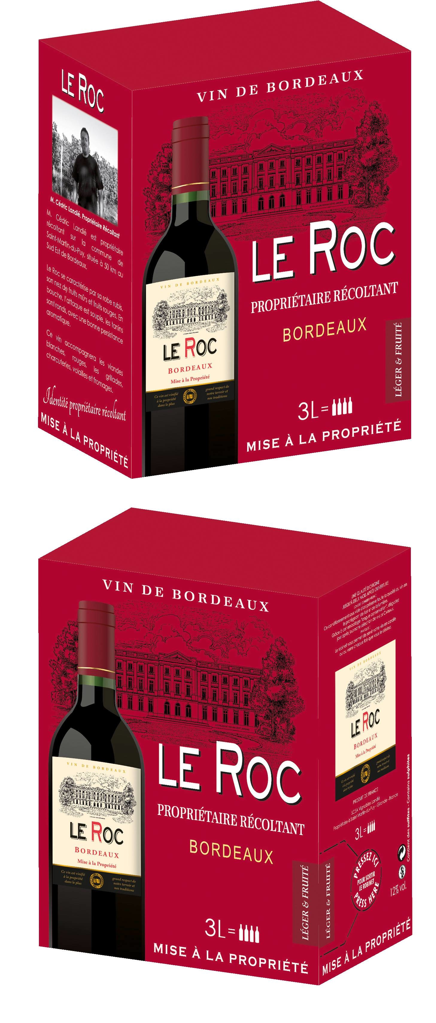 Bordeaux rouge LE ROC 3438910869221 (3438910869221)