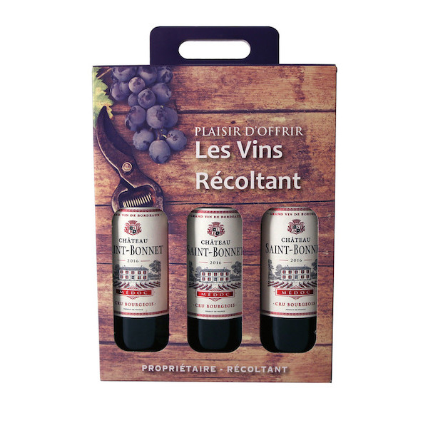 CHÂTEAU SAINT-BONNET 2016 Coffret A.O.P. Médoc Cru Bourgeois 3438910876472 (3438910876472)