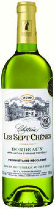 AOP(1) BORDEAUX CHÂTEAU LES SEPT CHÊNES 2019 3438910877424 (3438910877424)