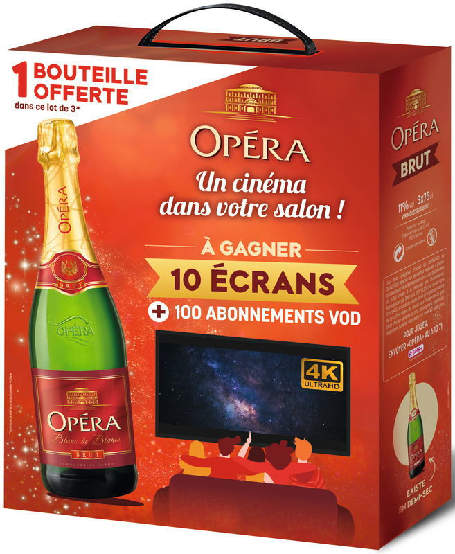 Opéra VIN MOUSSEUX BRUT Opéra code EAN 3438933003046 