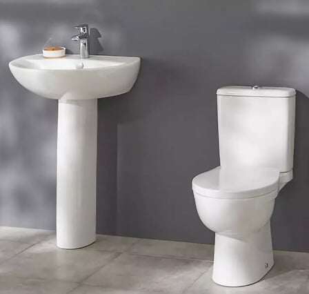 Wc À Poser Sans Bride Patio + Abattant