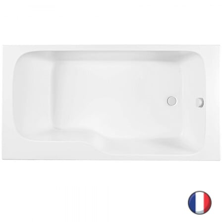 Baignoire bain douche Malice, Acrylique renforc...